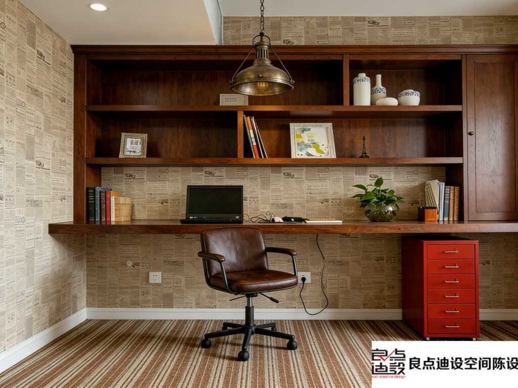 谁说办公室不能高级又松弛?这套复古工业风装修软装设计，直接抄作业不踩雷!